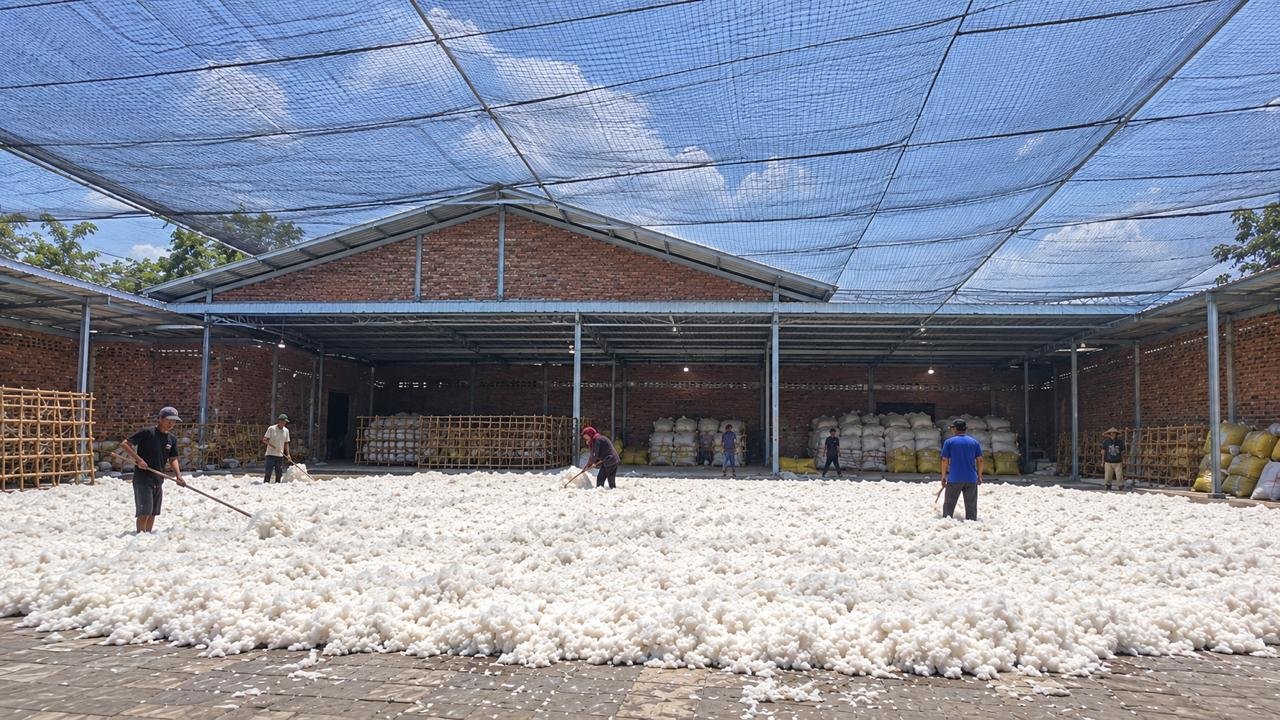Kapok Processing 12